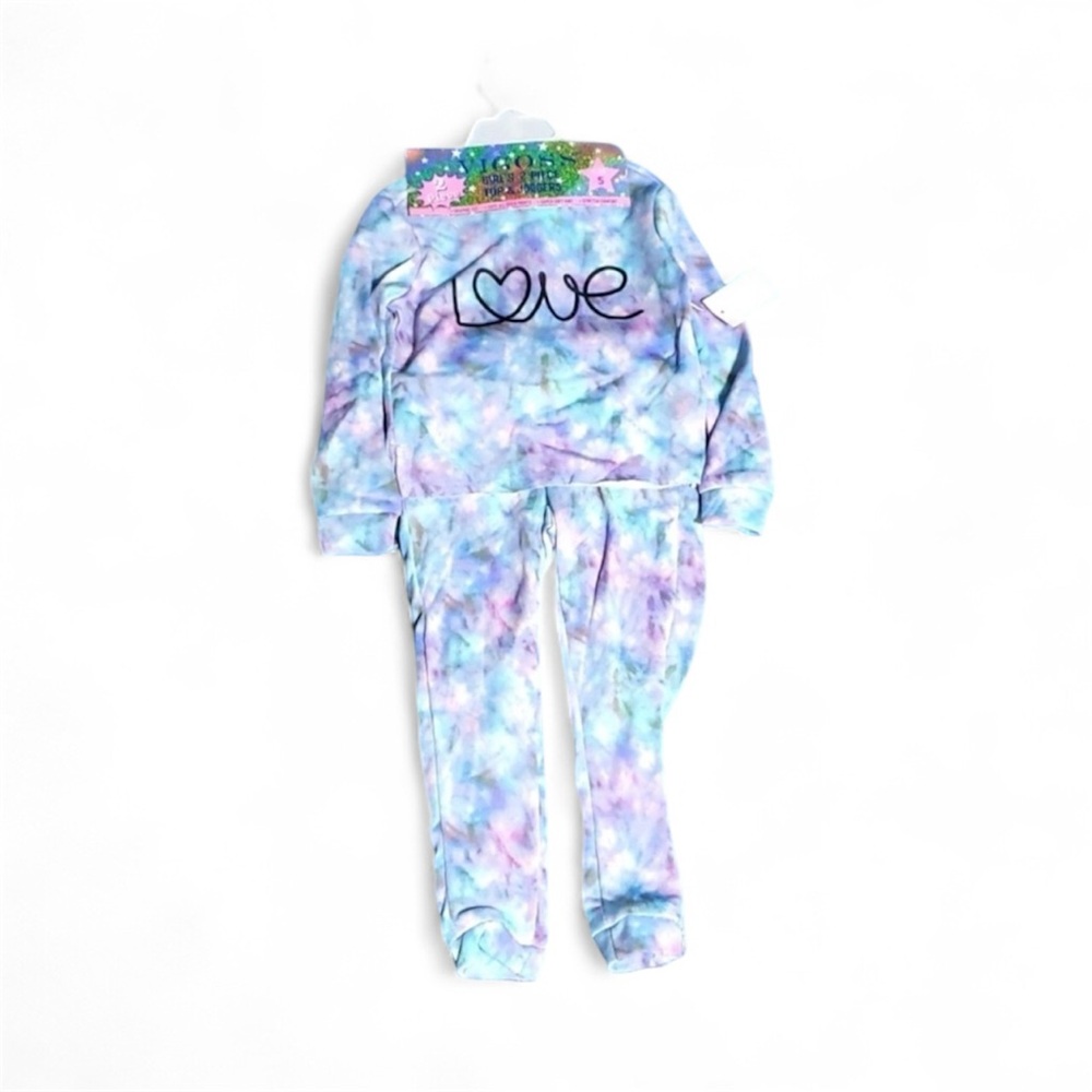 Vigoss Girls  tye dye 2 piece set